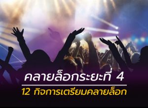 12 กิจการเตรียมคลายล็อกระยะที่ 4